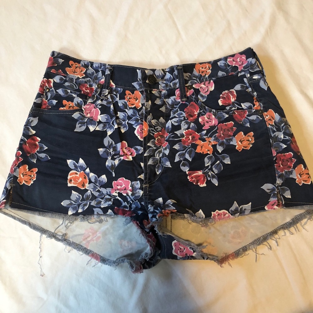 Citizens of Humanity Floral Shorts